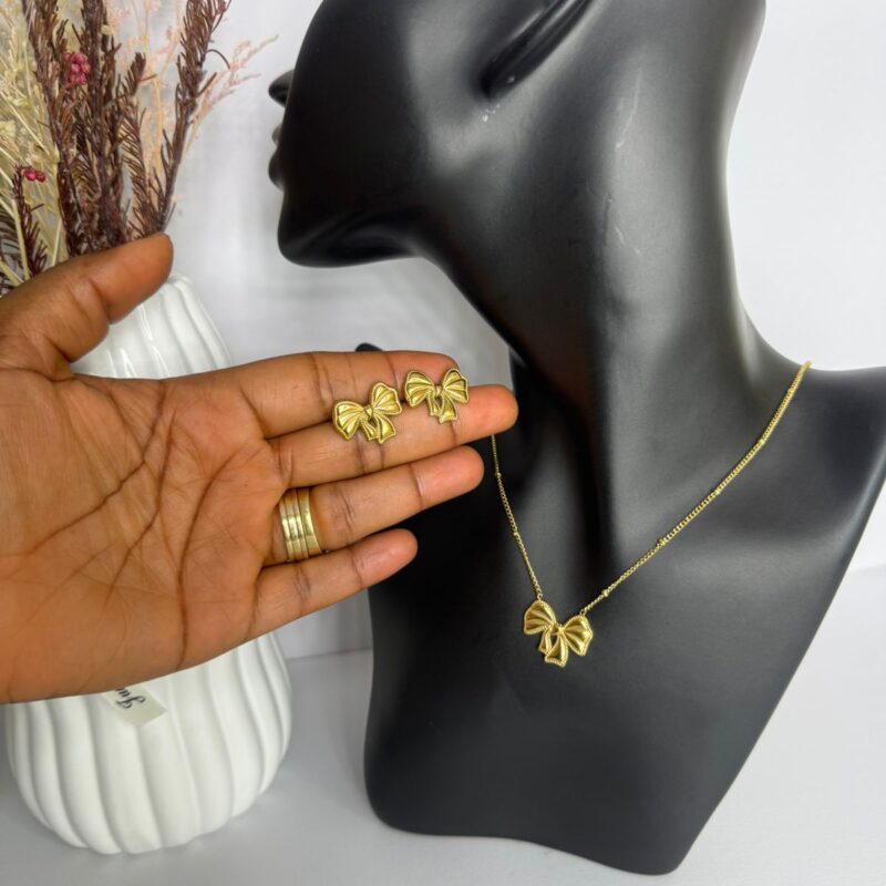 Stainless-steel Necklace and Bracelet