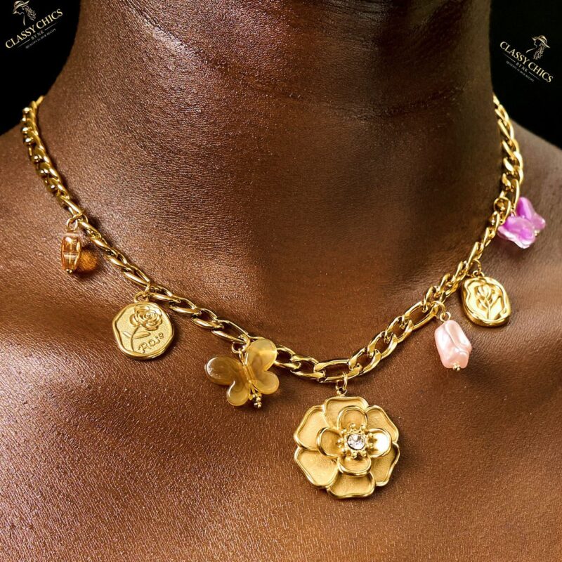 Lady Charms stainless-steel necklace