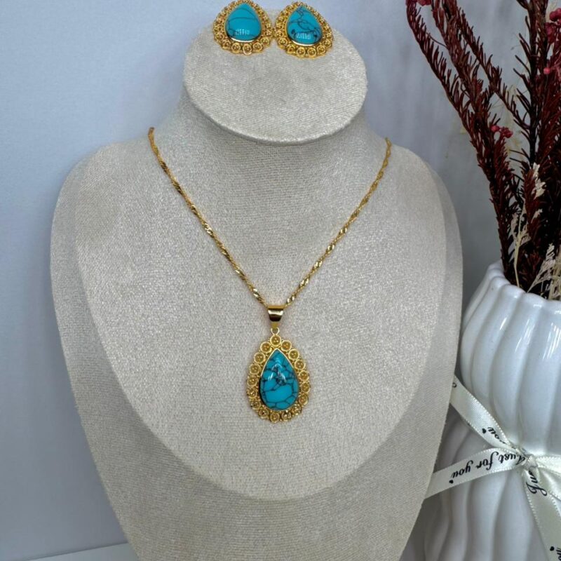 Eva Blue Jewelry Set