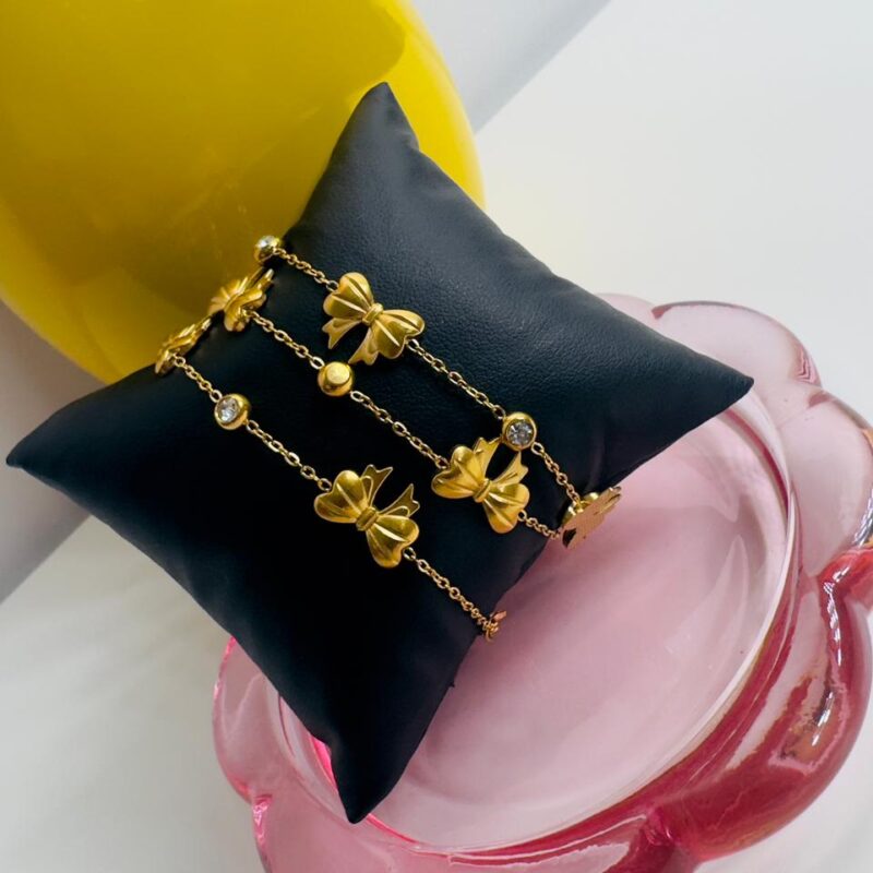 Butterfly Stainless Steel Bracelet